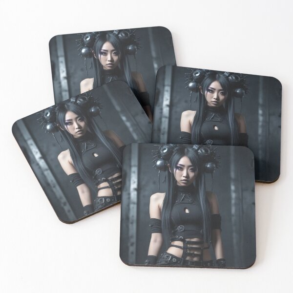Item preview, Sexy Cyber Goth Girl, Dark Photography, Japanese Model designed and sold by Burn-Ego.