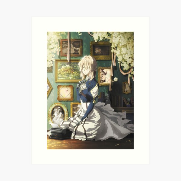 Item preview, L'art de Violet Evergarden designed and sold by Greedish.