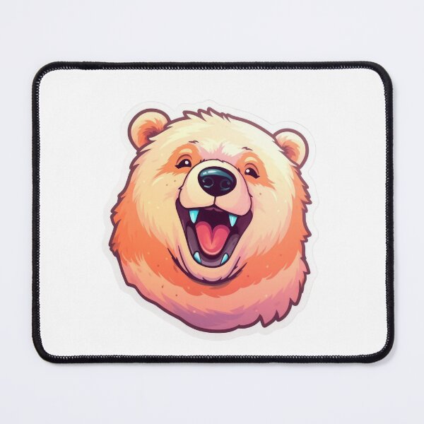 Item preview, Strong Bear Sticker designed and sold by Enea Kelo.