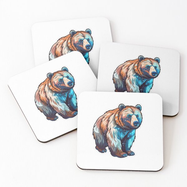 Item preview, Strong Bear Sticker designed and sold by Enea Kelo.