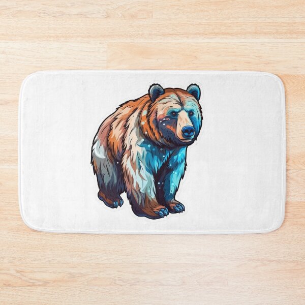 Item preview, Strong Bear Sticker designed and sold by Enea Kelo.