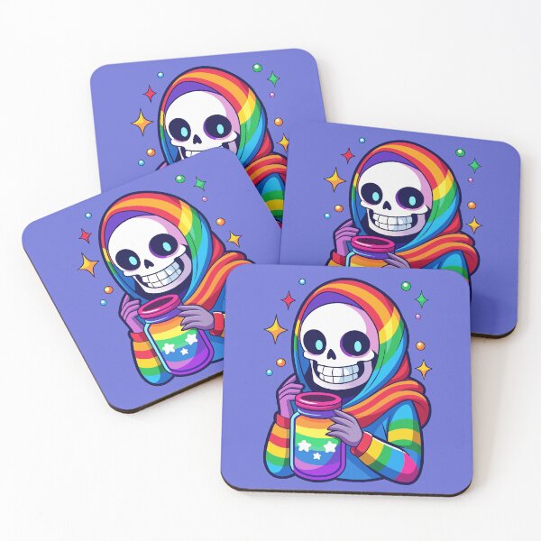 Item preview, rainbow skeleton designed and sold by jkrphoto.