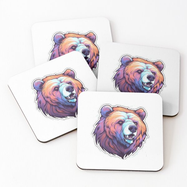 Item preview, Strong Bear Sticker designed and sold by Enea Kelo.