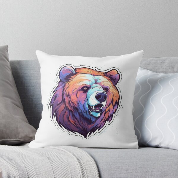 Item preview, Strong Bear Sticker designed and sold by Enea Kelo.