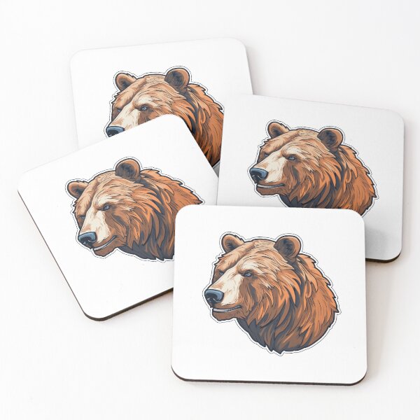 Item preview, Strong Bear Sticker designed and sold by Enea Kelo.