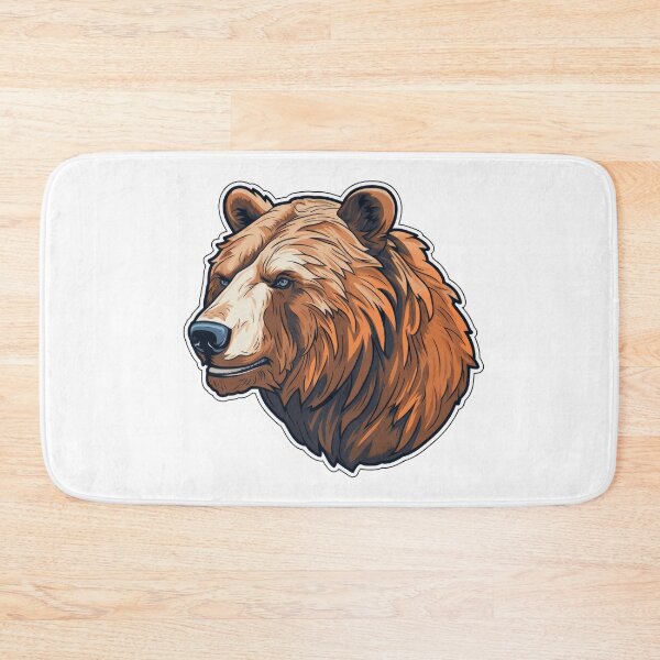 Item preview, Strong Bear Sticker designed and sold by Enea Kelo.