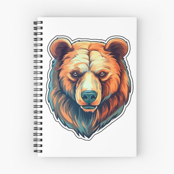 Item preview, Strong Bear Sticker designed and sold by Enea Kelo.