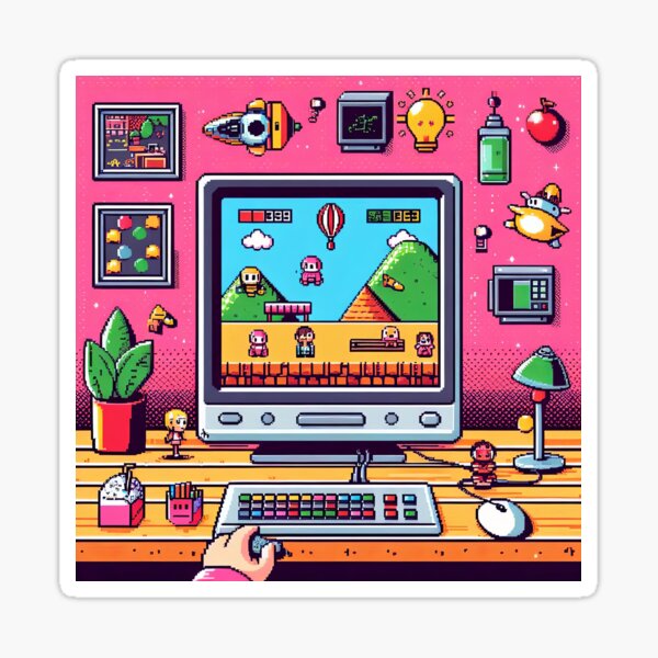 Item preview, Retro Arcade Game Pop Art Style designed and sold by artofuniverse.
