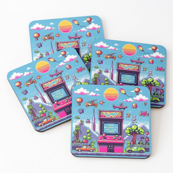 Item preview, Retro Arcade Game Pop Art Style designed and sold by artofuniverse.