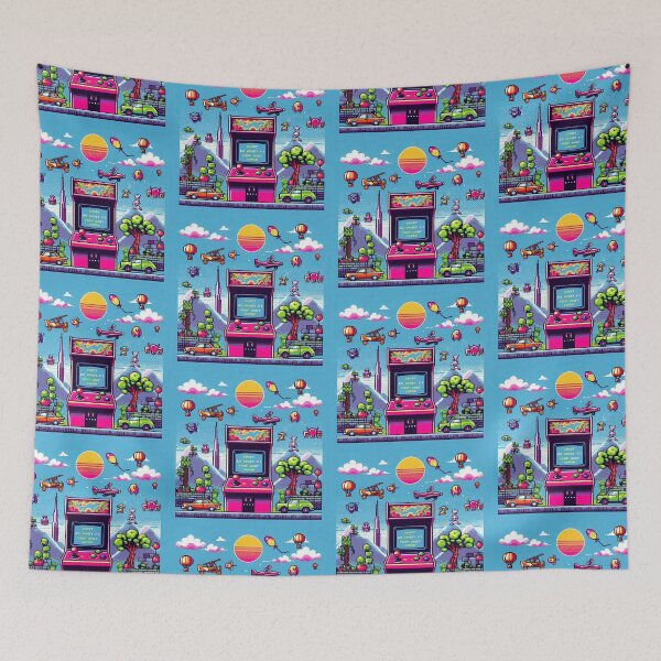 Item preview, Retro Arcade Game Pop Art Style designed and sold by artofuniverse.
