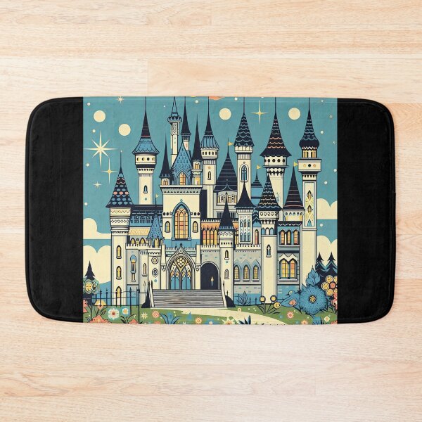 Item preview, Fairy Tale Castle Pop Art Style designed and sold by artofuniverse.