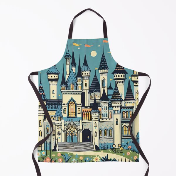 Item preview, Fairy Tale Castle Pop Art Style designed and sold by artofuniverse.