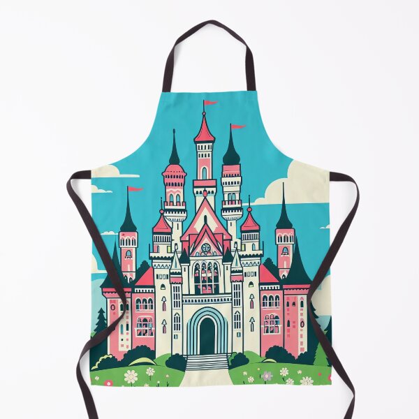 Item preview, Fairy Tale Castle Pop Art Style designed and sold by artofuniverse.