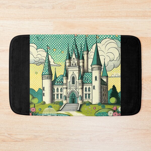 Item preview, Fairy Tale Castle Pop Art Style designed and sold by artofuniverse.