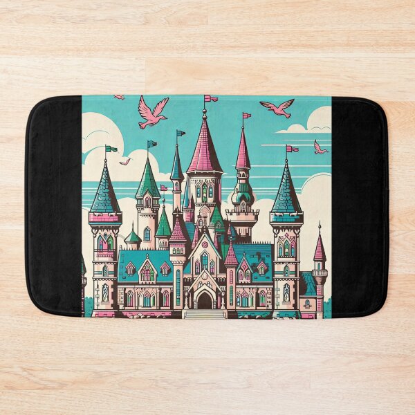 Item preview, Fairy Tale Castle Pop Art Style designed and sold by artofuniverse.