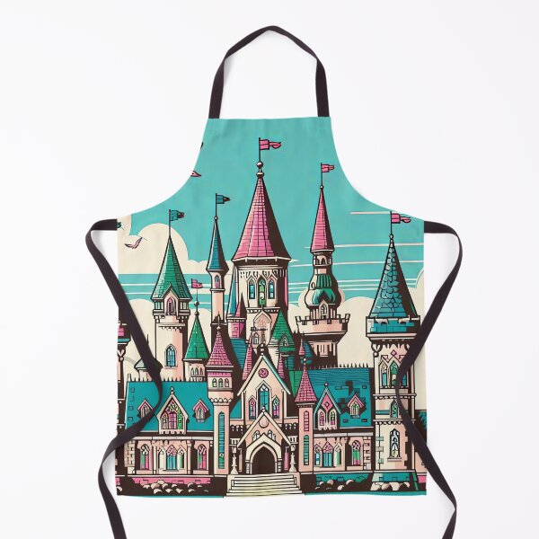 Item preview, Fairy Tale Castle Pop Art Style designed and sold by artofuniverse.