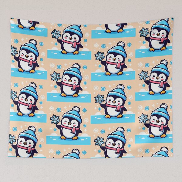 Item preview, Cute Penguin Pop Art Style designed and sold by artofuniverse.