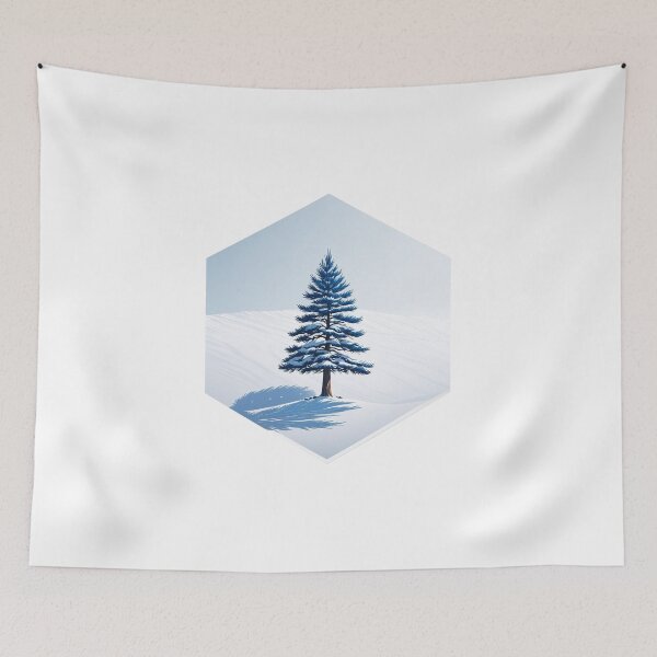 Item preview, Snowy Pine Tree designed and sold by AbsoluteA.
