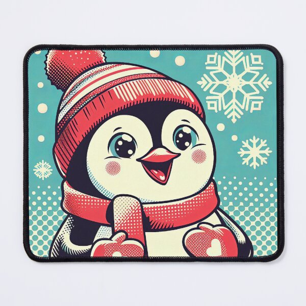Item preview, Cute Penguin Pop Art Style designed and sold by artofuniverse.