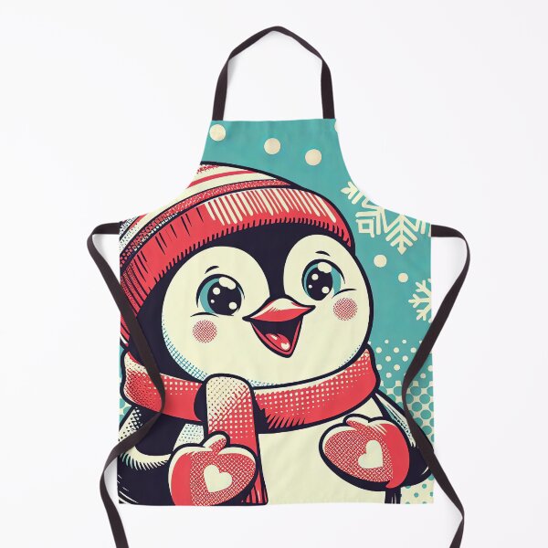 Item preview, Cute Penguin Pop Art Style designed and sold by artofuniverse.