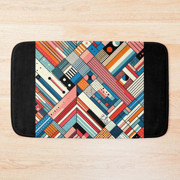 Item preview, Abstract Geometric Pattern Pop Art Style designed and sold by artofuniverse.