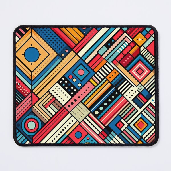 Item preview, Abstract Geometric Pattern Pop Art Style designed and sold by artofuniverse.