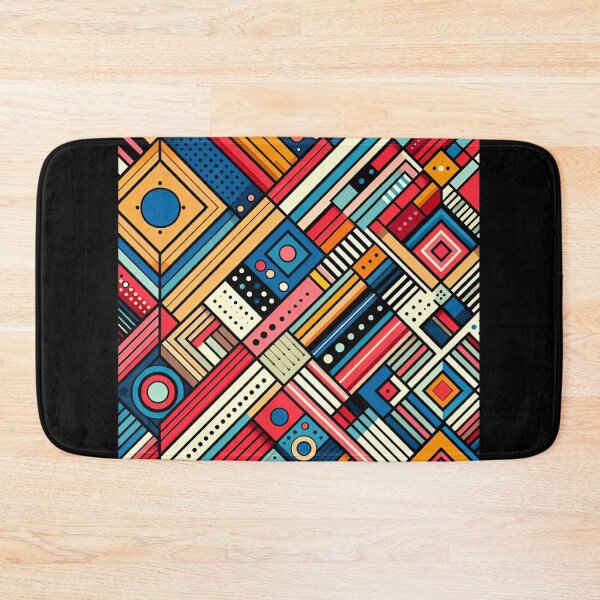 Item preview, Abstract Geometric Pattern Pop Art Style designed and sold by artofuniverse.