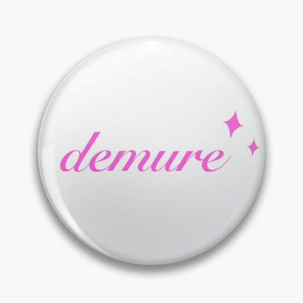 Item preview, Demure (pink) designed and sold by SnugbugStudios.