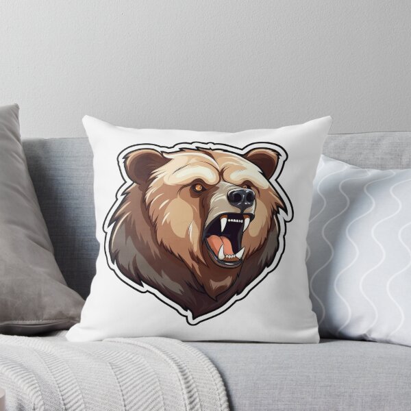 Item preview, Strong Bear Sticker designed and sold by Enea Kelo.