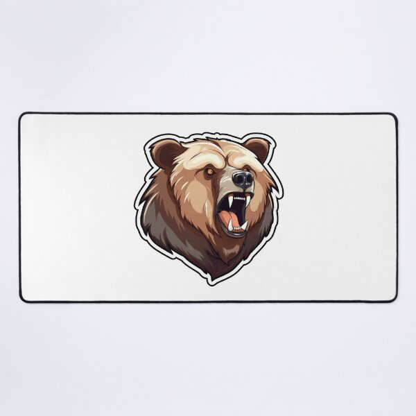 Item preview, Strong Bear Sticker designed and sold by Enea Kelo.