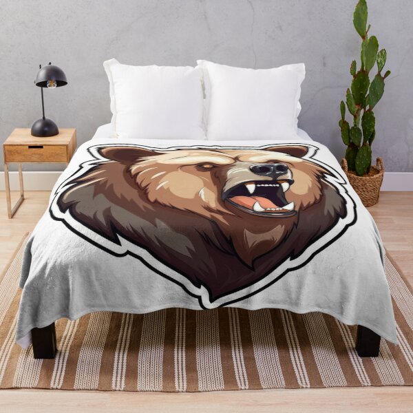 Item preview, Strong Bear Sticker designed and sold by Enea Kelo.