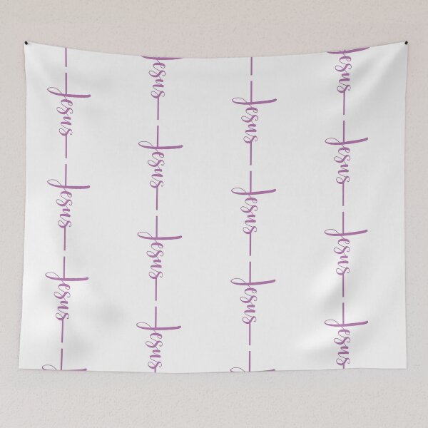 Item preview, Jesus Cross - Light Purple designed and sold by PraiseAndGrace.