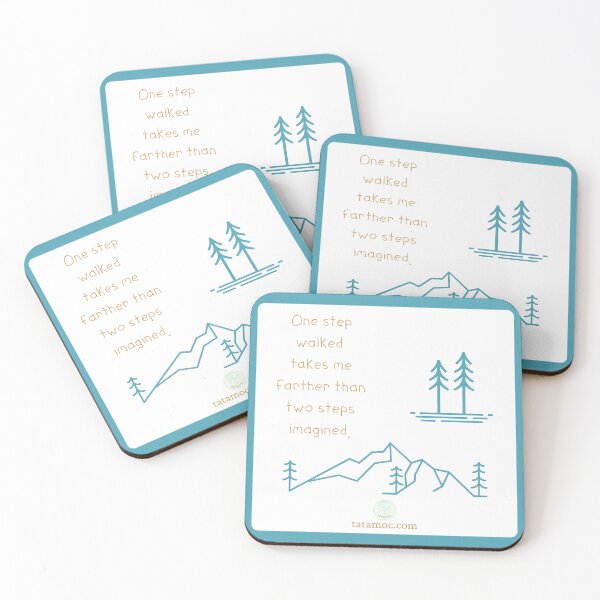 Item preview, One Step Walked takes me Farther than two steps Imagined designed and sold by Tatamoc.