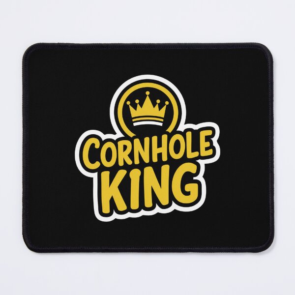Item preview, Cornhole King Yellow Crown Design designed and sold by Peter Stawicki.