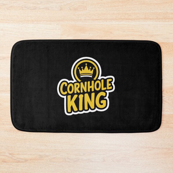 Item preview, Cornhole King Yellow Crown Design designed and sold by Peter Stawicki.