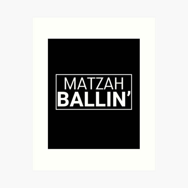 Item preview, Matzah Ballin - Funny Jewish Graphic designed and sold by luvandsocial.
