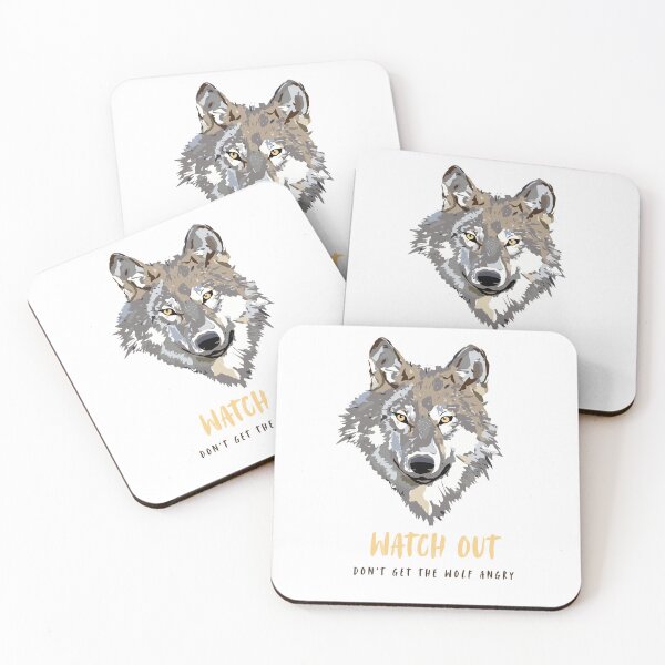 Item preview, WATCH OUT don't get the wolf angry designed and sold by casual-corner.