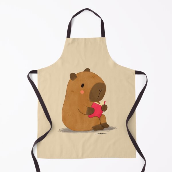 Item preview, Capybara reading designed and sold by julianamotzko.