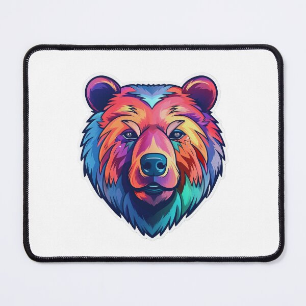 Item preview, Strong Bear Sticker designed and sold by Enea Kelo.