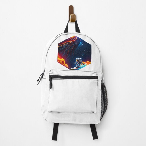 Item preview, Astronauta surfeando sobre lava designed and sold by AbsoluteA.