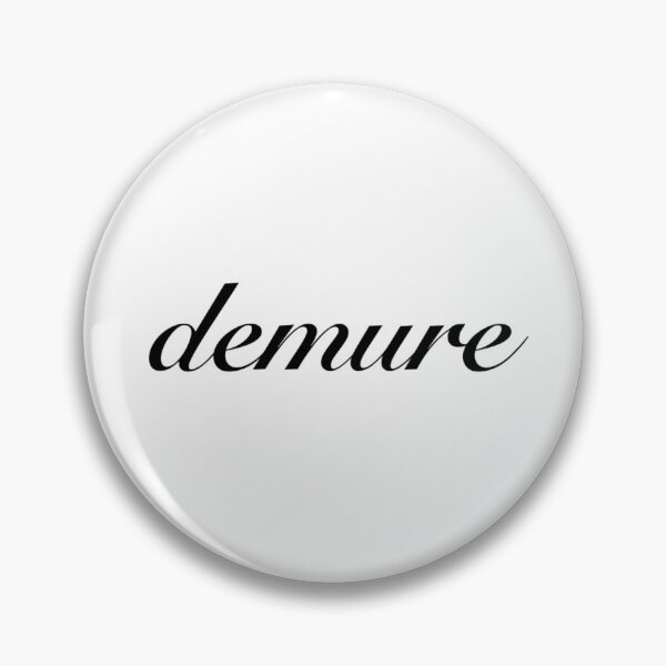 Item preview, Demure (black) designed and sold by SnugbugStudios.