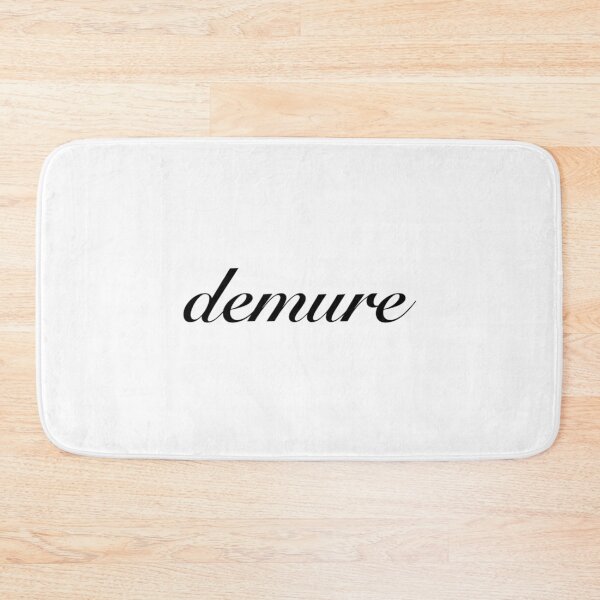 Item preview, Demure (black) designed and sold by SnugbugStudios.