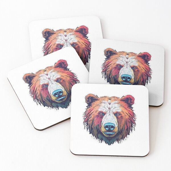 Item preview, Strong Bear Sticker designed and sold by Enea Kelo.