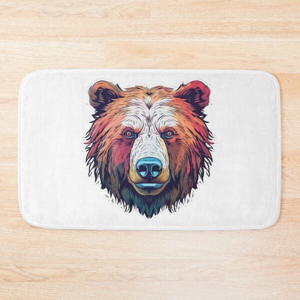 Item preview, Strong Bear Sticker designed and sold by Enea Kelo.