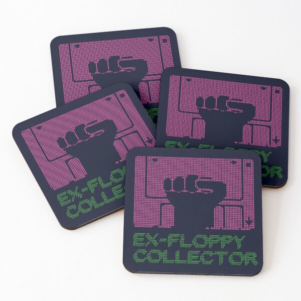 Item preview, Ex Floppy Collector - Developer - ASCII Art Tshirt designed and sold by VandoorLabs.