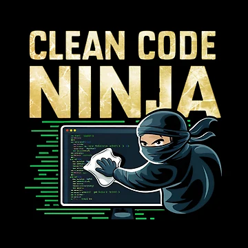 Artwork thumbnail, Clean code Ninja by DesignsByJensen