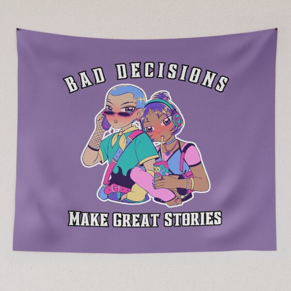 Item preview, Bad Decisions Make Great Stories. #punk #rebel #punklove #punklife designed and sold by Anna Halasek.