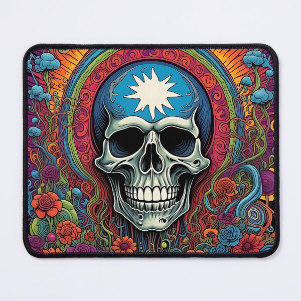 Item preview, Skull and Flowers Aura designed and sold by HippieFarms11.