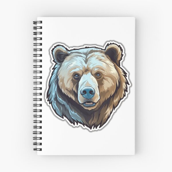 Item preview, Strong Bear Sticker designed and sold by Enea Kelo.