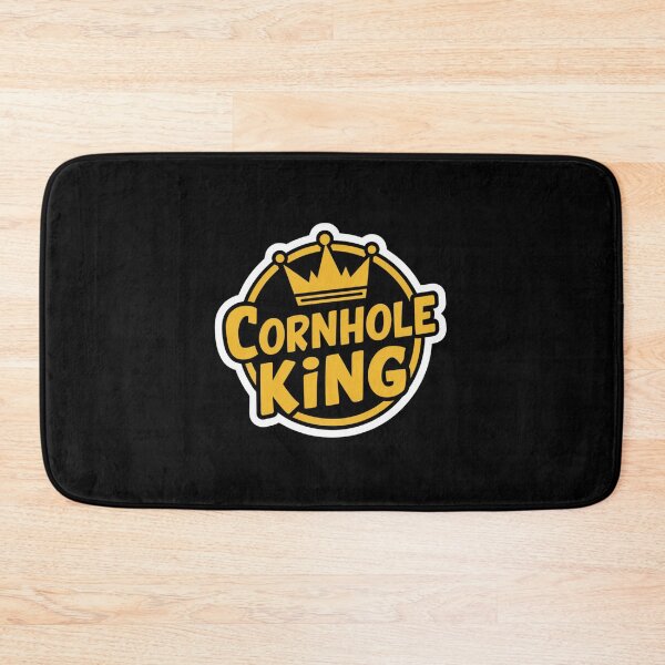 Item preview, Cornhole King Circular Crown Design designed and sold by Peter Stawicki.